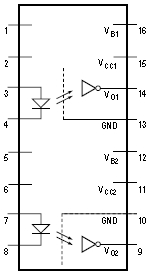 5962-8767905K, Герметичный оптрон с транзисторным выходом. Исполнение DSCC SMD Класс K